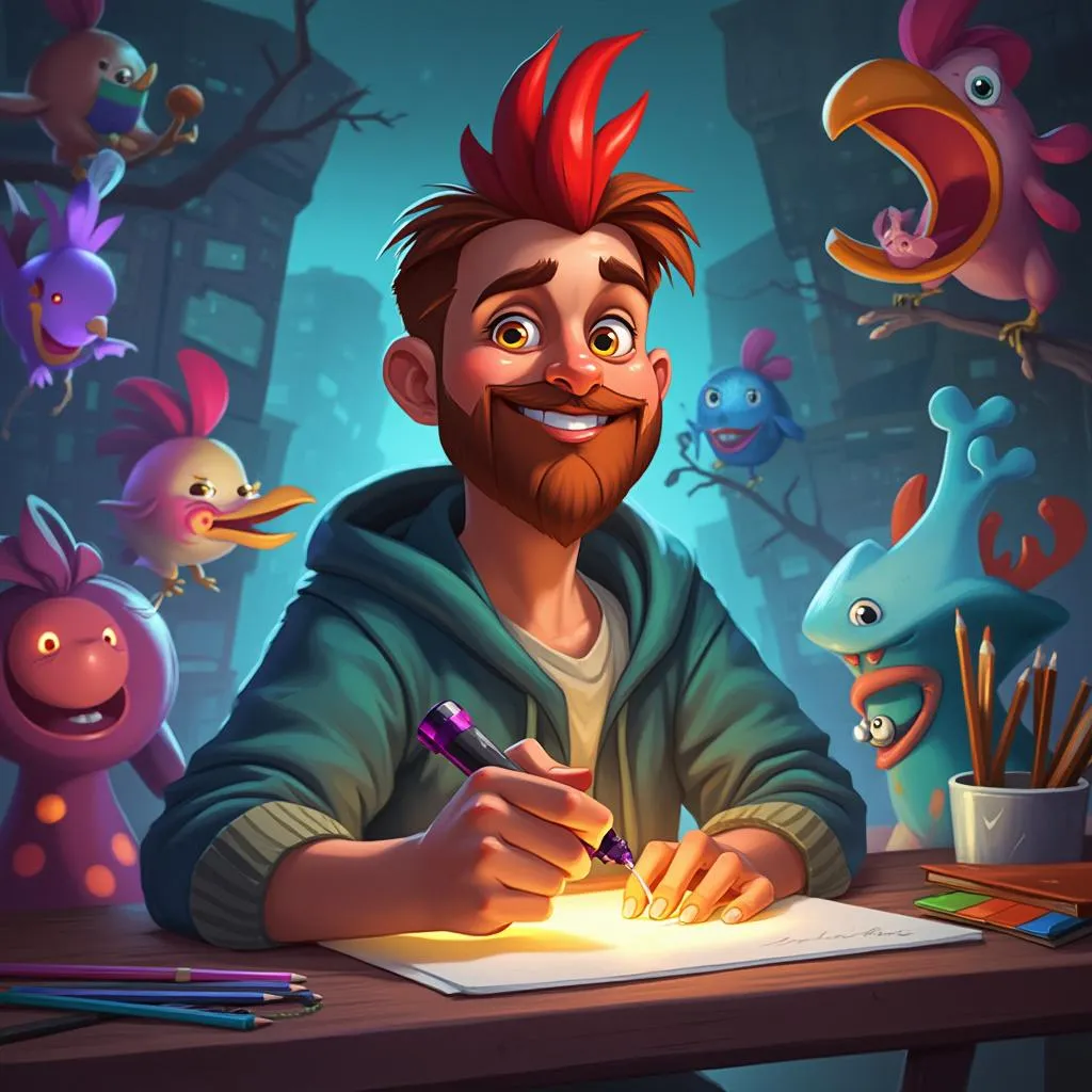 Pixel Peck, Senior Artist & World Builder